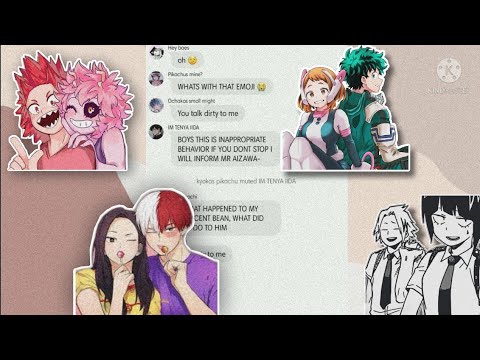 Mha boys prank the girls- Talk dirty to me