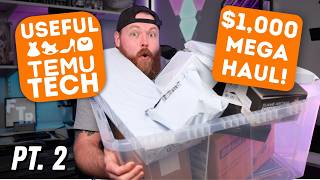 Actually Useful Temu Tech Ep. 10 – $1,000 in Temu Finds You’ll Actually Use!