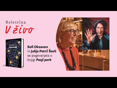 Naslovnica: Beletrina v živo: Sofi Oksanen: Pasji park