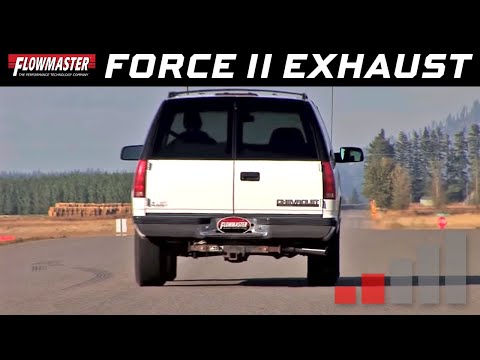 1996-99 GM Tahoe/Yukon 5.7L - Force II Cat-back Exhaust System 817166