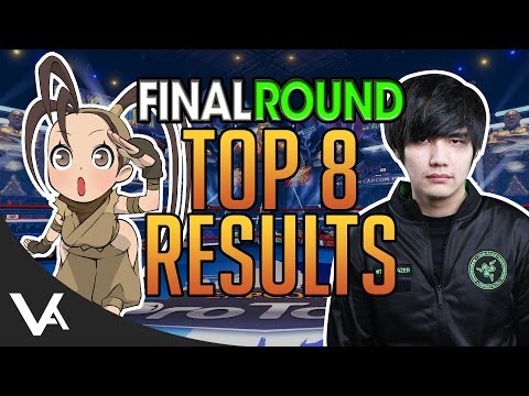 SFV Final Round 20 - Top 8 Player Highlights & Results For Street Fighter 5 Season 2 Capcom Pro Tour