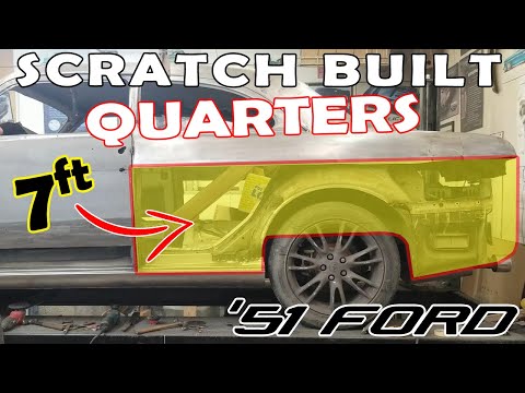HAND MADE Complete Quarter Panels Ep.9 - 1951 FORD + INFINITI G35XS Sport