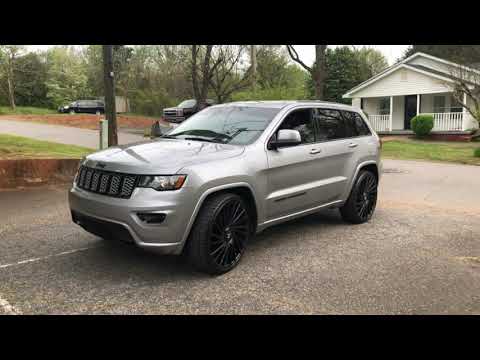 Jeep Grand Cherokee on 24 inch Lexani Wraith Rims
