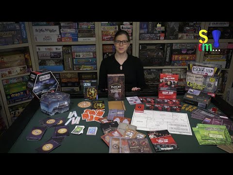 Genre im Fokus 27 - FÜNF Escape/Exit Spiele im Vergleich - Herbst 2020 - Spiel doch mal...!