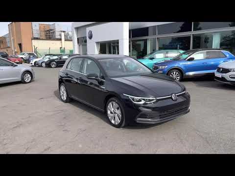 Brand New Volkswagen Golf 8 Style 2.0TDI 115PS DSG in Deep Black Pearlescent