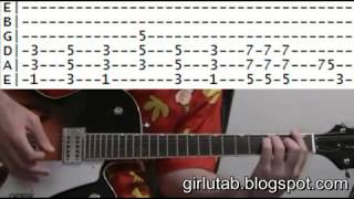 Devo Girl U Want Guitar Lesson Chords & Tab Tutorial