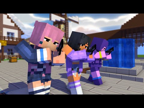FIRST MEET YAY! ARIGATO TUTU COOL APHMAU SISSY LONG LEGS LDSHADOWLADY - MINECRAFT ANIMATION #shorts