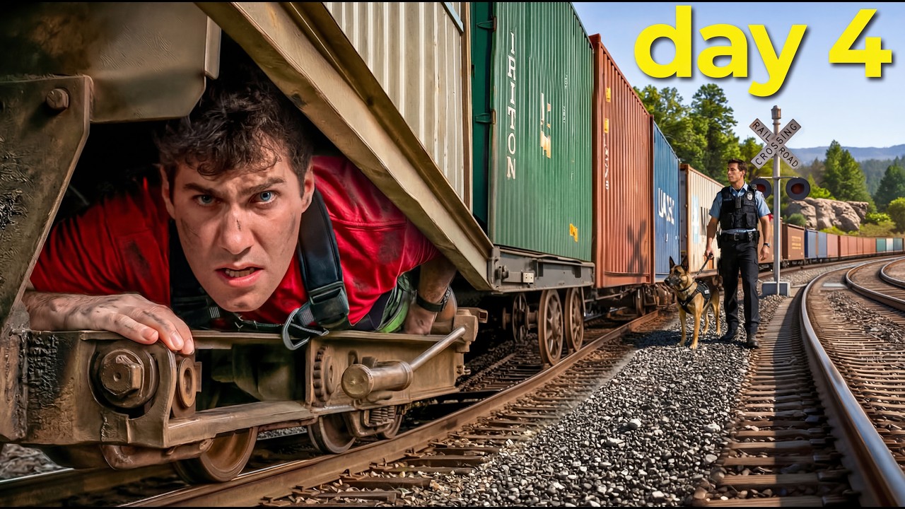 Hitchhiking Across America Only Using Trains