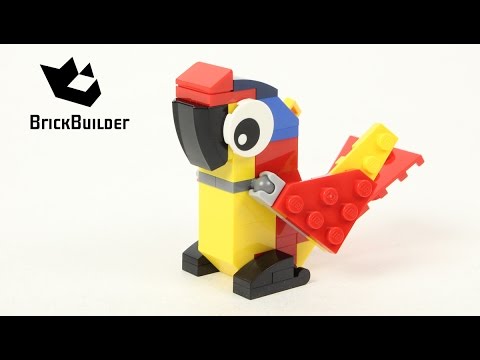 Vidéo LEGO Creator 30472 : Le perroquet (Polybag)