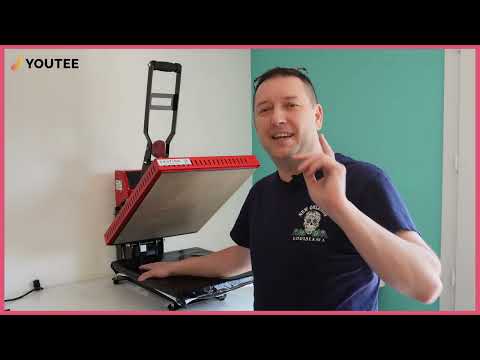 La meilleure Presse à chaud pour commencer son business ? - Plateau 50x40cm