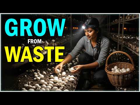 Button Mushroom Farming Step by Step | Complete Cultivation & Harvest Guide