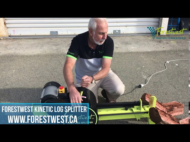 12Ton Log Splitter 2hp Kinetic Log Splitter on Stand BM11110S in Power Tools in Delta/Surrey/Langley