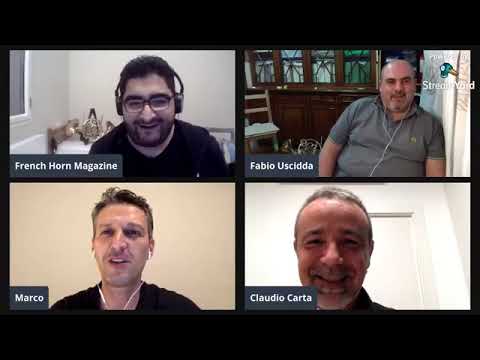 French Horn Magazine - "Il Corno basso" con Marco Peciarolo, Fabio Uscidda e Claudio Carta