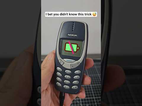 When Your Phone Wouldn’t Charge… THIS WORKED 😅 #nokia #tricks #nostalgia