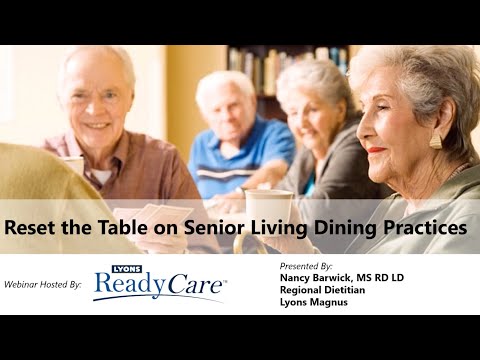 Reset the Table on Senior Dining Practices