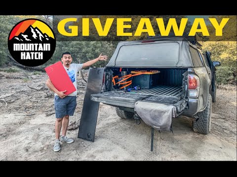 MOUTAIN HATCH TAILGATE INSERT NEW VS OLD VERSION | GIVEAWAY FOR 2 LUCKY WINNERS
