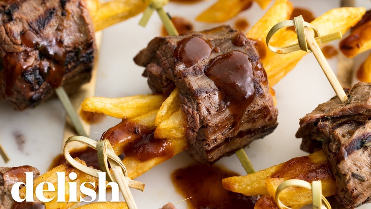 Steak Frites Bites | Delish thumnail