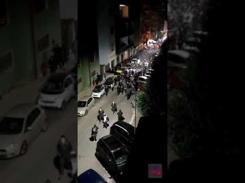 /Seconda parte/ Manifestazione contro la zona rossa a Cosenza