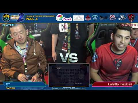 ET vs Luisillo - KOF XIV Neo Geo World Tour Season 2 Las Vegas Stop Pools