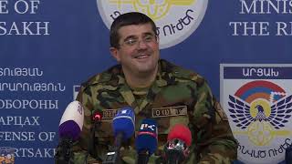 The Press Conference of Artsakh President Arayik Harutyunyan: LIVE