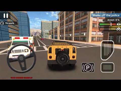 Crime Car Driving Simulator  - NEW Vehicle HUMMER Unlocked Android GamePlay FHD