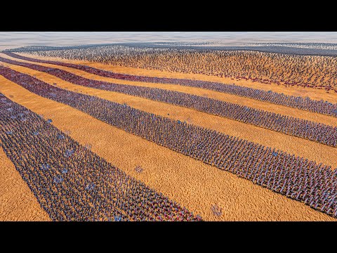 10 LINES OF RED COATS vs 200.000 WEREWOLVES - Ultimate Epic Battle Simulator 2 UEBS 2