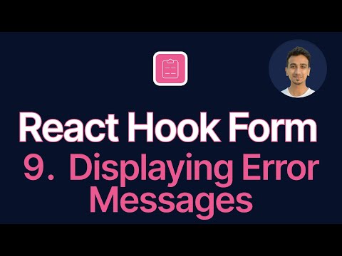 React Hook Form Tutorial 1 Introduction