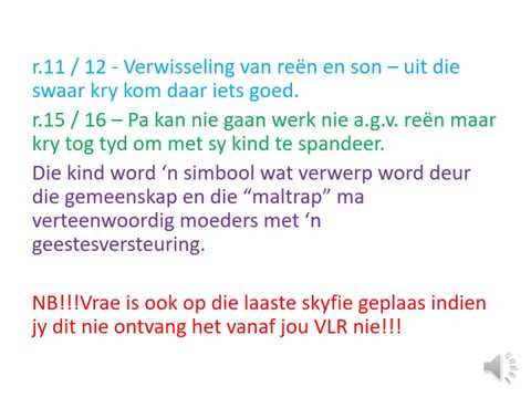 AFRIKAANS GRAAD 10: 5 Mei 2020 - periode 1 (05101)