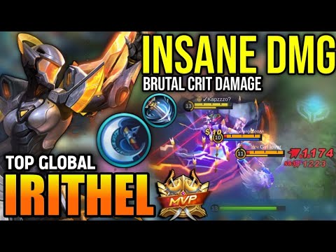 IRITHEL BEST BUILD 2023 | TOP GLOBAL IRITHEL GAMEPLAY | MOBILE LEGENDS✓