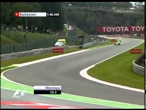 F1 Spa 2005 Qualifying   Juan Pablo Montoya Pole Lap