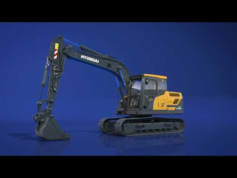 Hyundai HX140A L, экскаваторы
