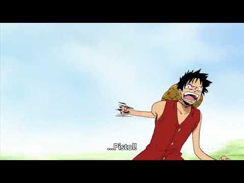 One piece / Luffy , Zoro  and Sanji vs Aokiji
