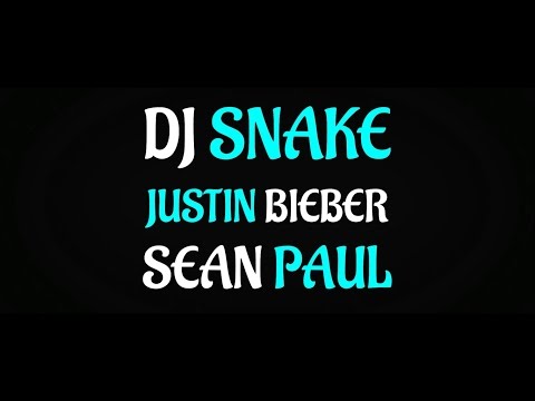 Dj Snake - Let Me Love You - Sean Paul & Justin Bieber [Lyric Video]