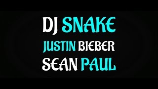 Dj Snake - Let Me Love You - Sean Paul &amp; Justin Bieber [Lyric Video]