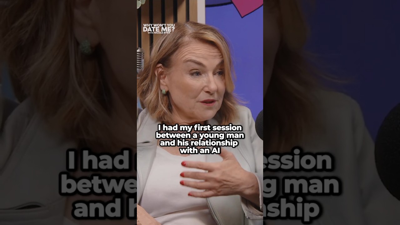 A man brought his AI girlfriend to couples therapy.