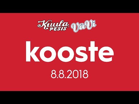 Kooste: Kuula - VäVi 8.8.2018