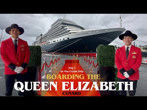 Thumbnail for Boarding Cunard's Queen Elizabeth Cruise Ship | Ship tour and daily vlog