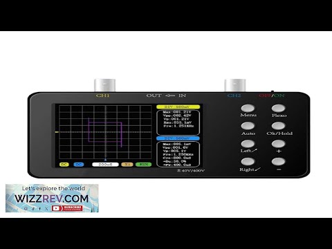 SCO2 Dual Channel Digital Oscilloscope 50M Sampling Rate 10Mhz Analog Bandwidth One Review