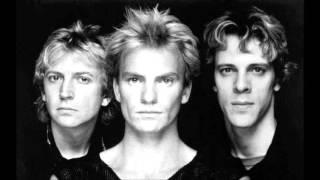 The Police - The Bed&#39;s Too Big Without You - Lyrics