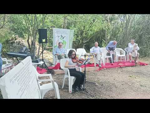 Eleonora Oddi giovanissima violinista alla Quatranelle di Celano