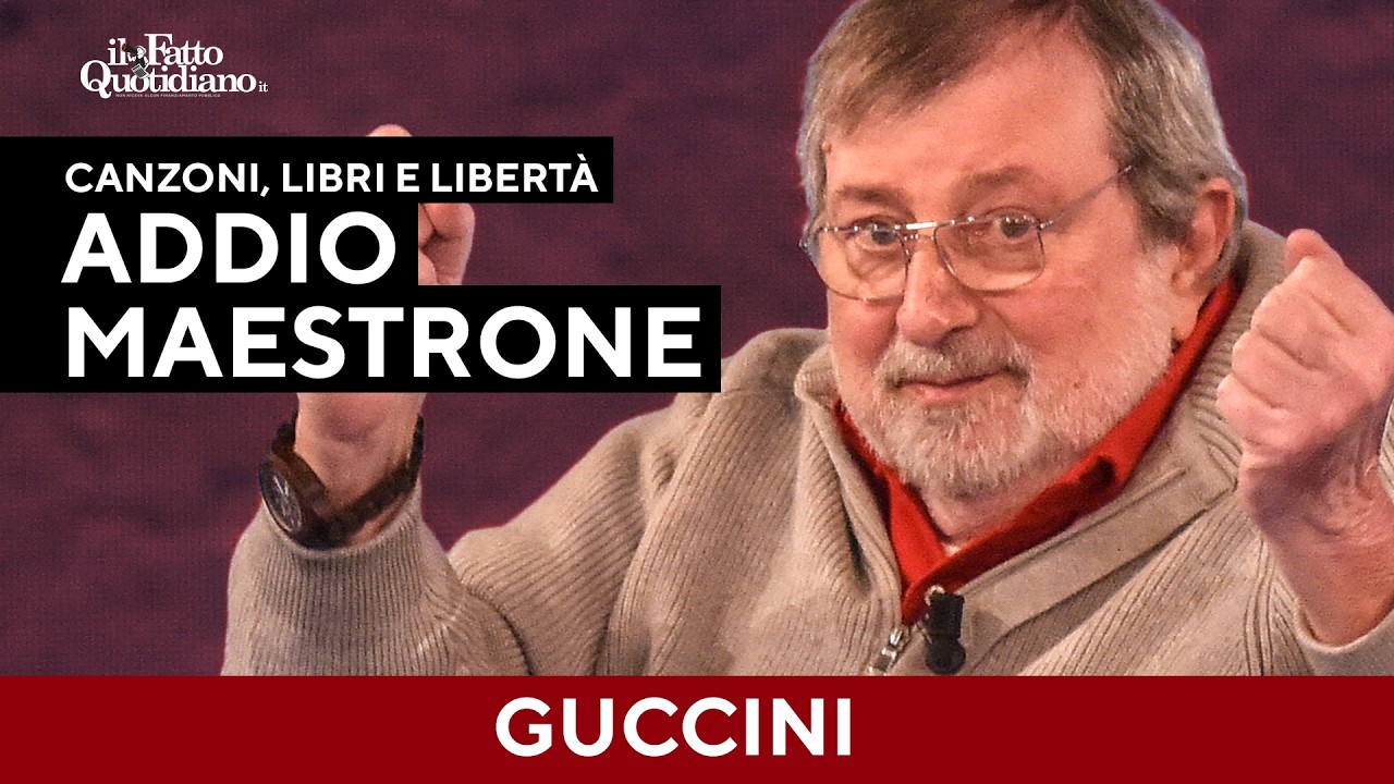 Addio Guccini, il ricordo nelle interviste a Il Fatto Quotidiano: “Sognavo di fare lo scrittore”