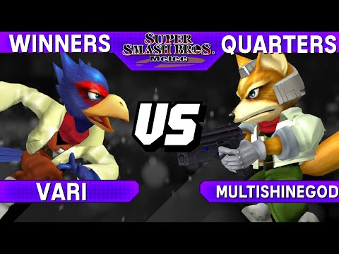 Smash Melee - Vari (Falco) vs MultiShineGod (Fox) - S@LT 206 Winners Quarters