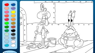 Spongebob Squarepants Coloring Pages For Kids