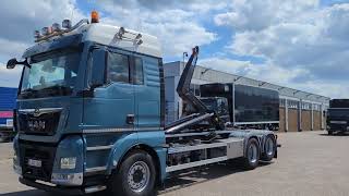 MAN TGX 28.460 6x2 XL Euro6 - Hook arm system 20T - Hydrolift HL20-6 hook lift truck for sale - Image 4 | Autoline NG MAN TGX 28.460 6x2 XL Euro6 - Hook arm system 20T - Hydrolift HL20-6 hook lift truck | Image 4 - Autoline