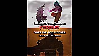 Fused Zamasu vs Gorr The God Butcher #edit #shorts #viral #vs #show #marvel #goku #dragonball #tv
