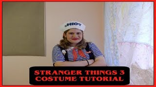 SUPER EASY STRANGER THINGS 3 COSTUME: ROBIN'S SCOOPS AHOY UNIFORM 🎃
