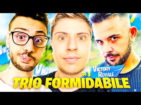 TRIO ARENA CON CICCIOGAMER e REKINS! - FORTNITE