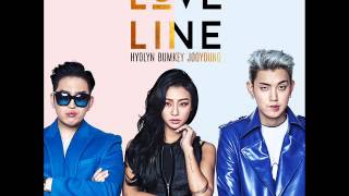 Hyolyn (효린), Bumkey (범키), Jooyoung (주영) - Love Line [MP3 Audio]