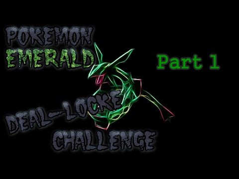 Pokemon Emerald Deal-Locke Challenge Part 1- Choose Our Starter!!
