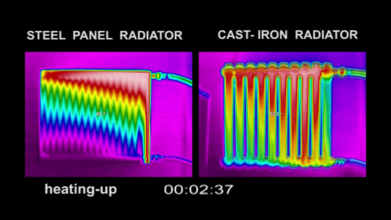 Comparativa radiadores de hierro fundido vs aluminio